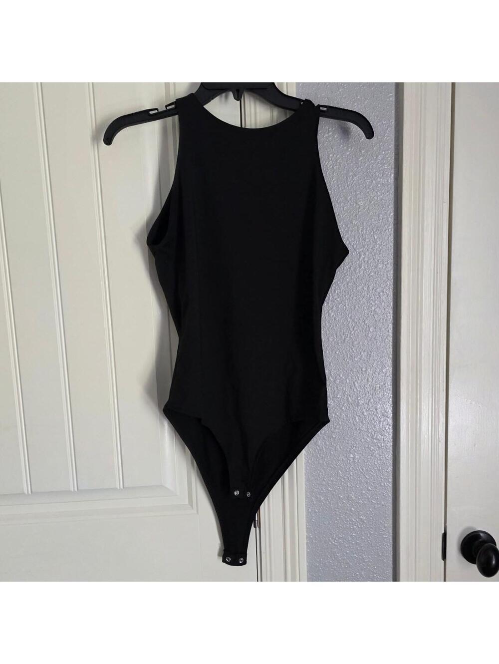 Women's Black Bodysuit